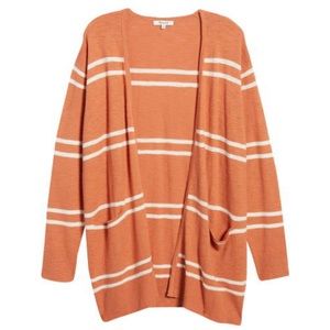 Madewell Stripe Summer Ryder Cardigan Sweater